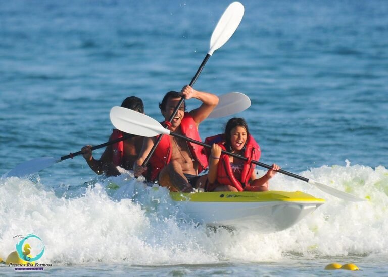 Rent a kayak and get to know the Ria Formosa Natural Park.