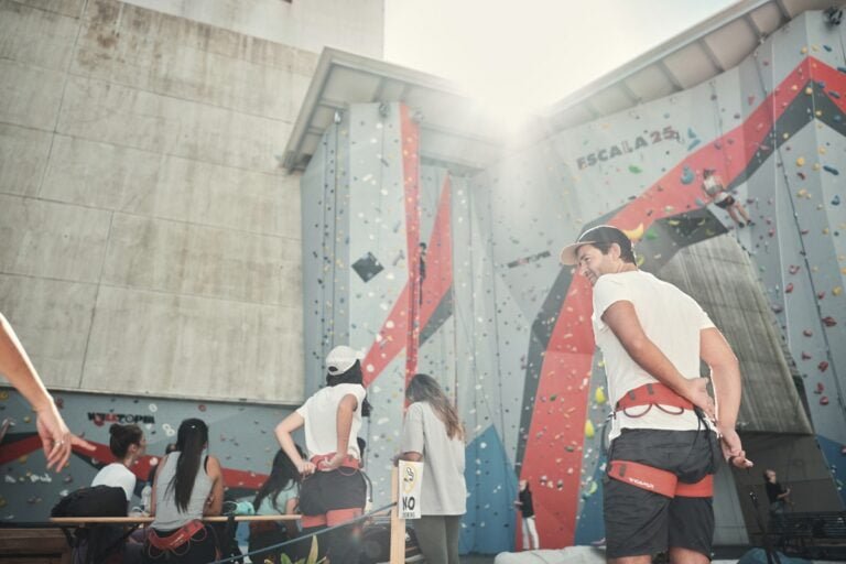 Adventure and team bonding: Our outdoor climbing walls provide the perfect platform to foster teamwork