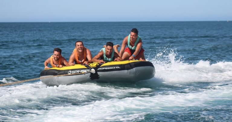 This Crazy Cookie is certainly the funniest water sports in Algarve.