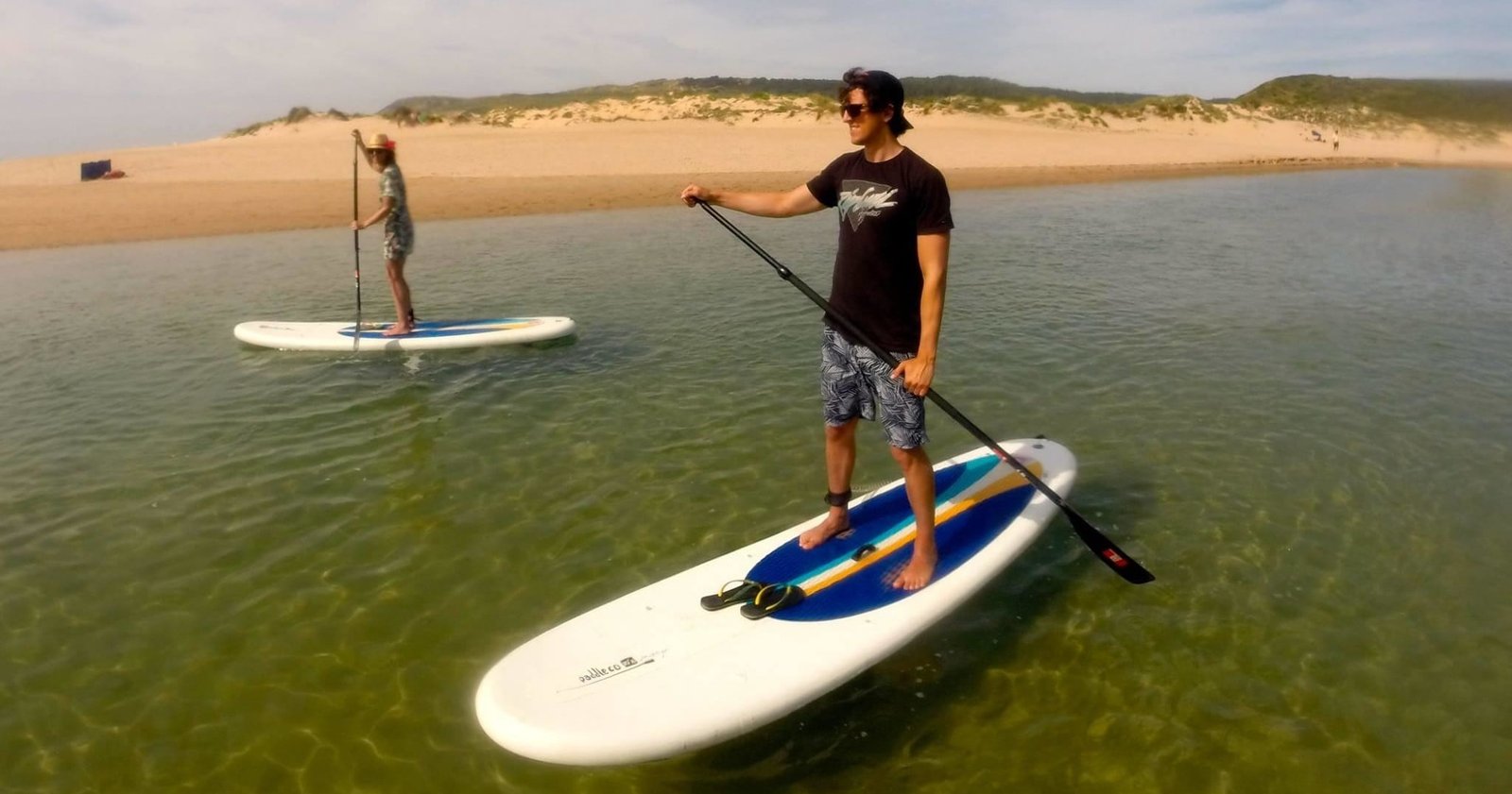 by Nature and watersports then come to try Stand-up Paddle Boarding in western Algarve.