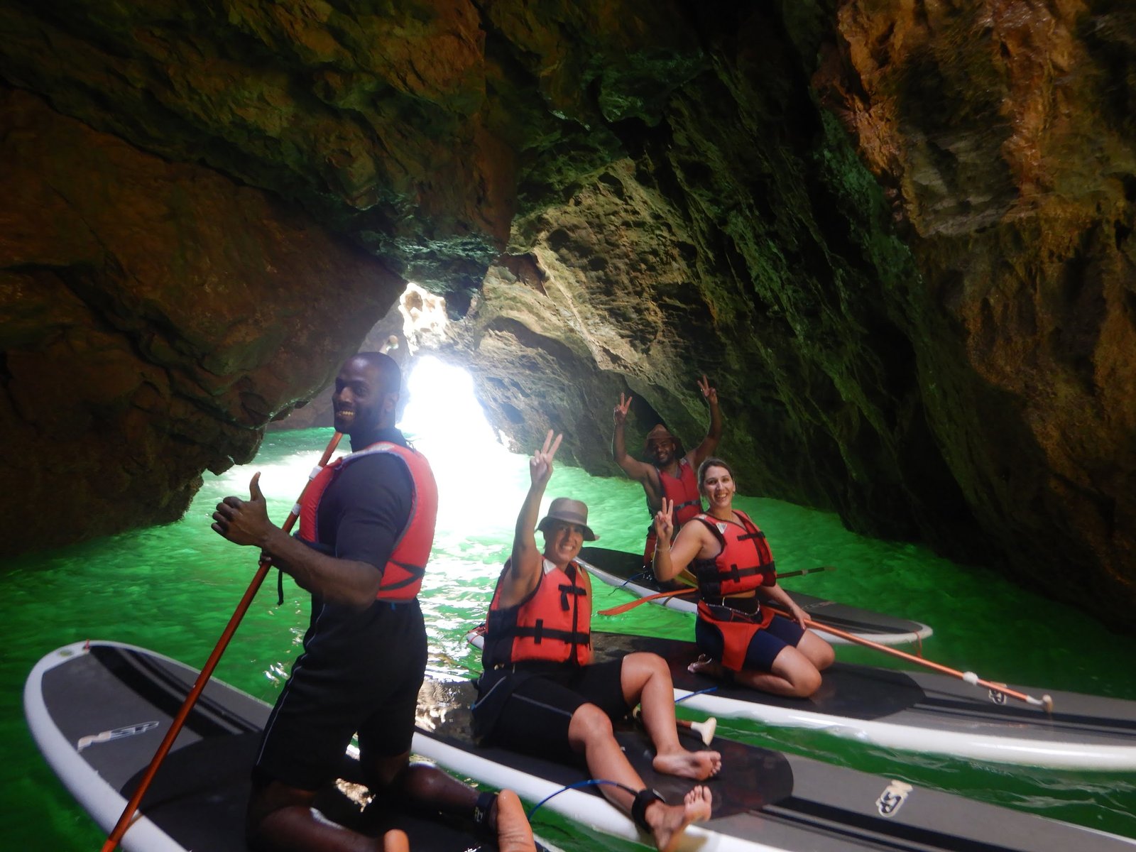 Explore the hidden coastline and caves of southwest Algarve