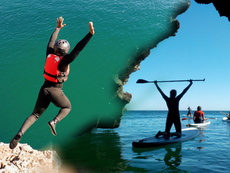 The whole Coastline Algarve experience! Come be a waterman or waterwoman for a day.