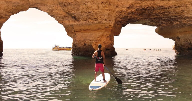 The Algarve has some of the most beautiful beaches and sea caves in Europe. Your tour guide and certified SUP instructor (by IOSUP) will give you all the basic techniques before we head out into the ocean and show you all the rules and safety points