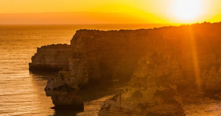 Experience the Algarve coastâ€™s scenic beauty on this sunset cruise from Portimão. After embarking from Portimão Marina