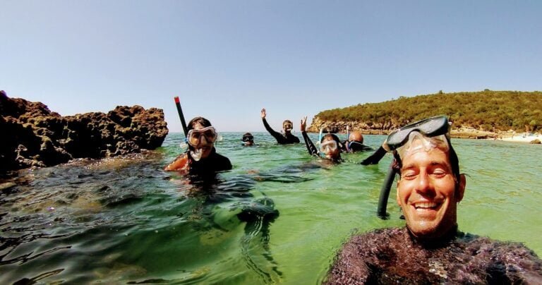 Leave the busy city of Lisbon behind and spend the day exploring the landscapes of Arrábida Natural Park. On the way