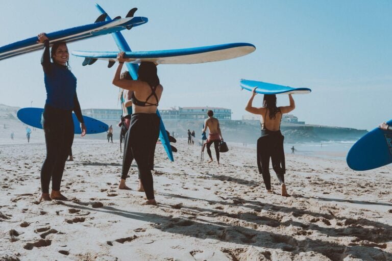 Learn how to surf or improve your surfing with the help of our professional surf instructors.