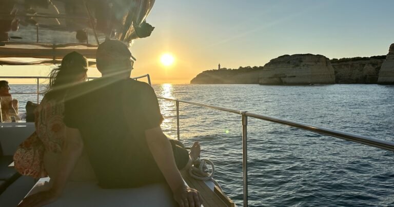 GRUTAS DE BENAGIL ao Pôr do Sol de Verão