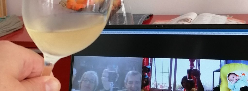 Online live wine tasting