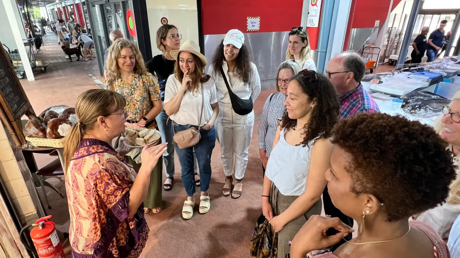 Tour de mercado con clase de cocina