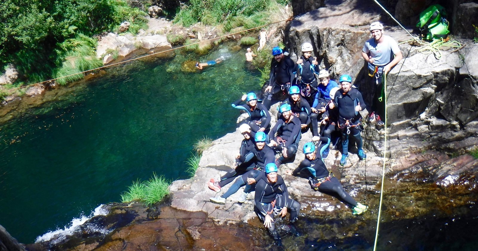 Canyoning in Arouca Geopark