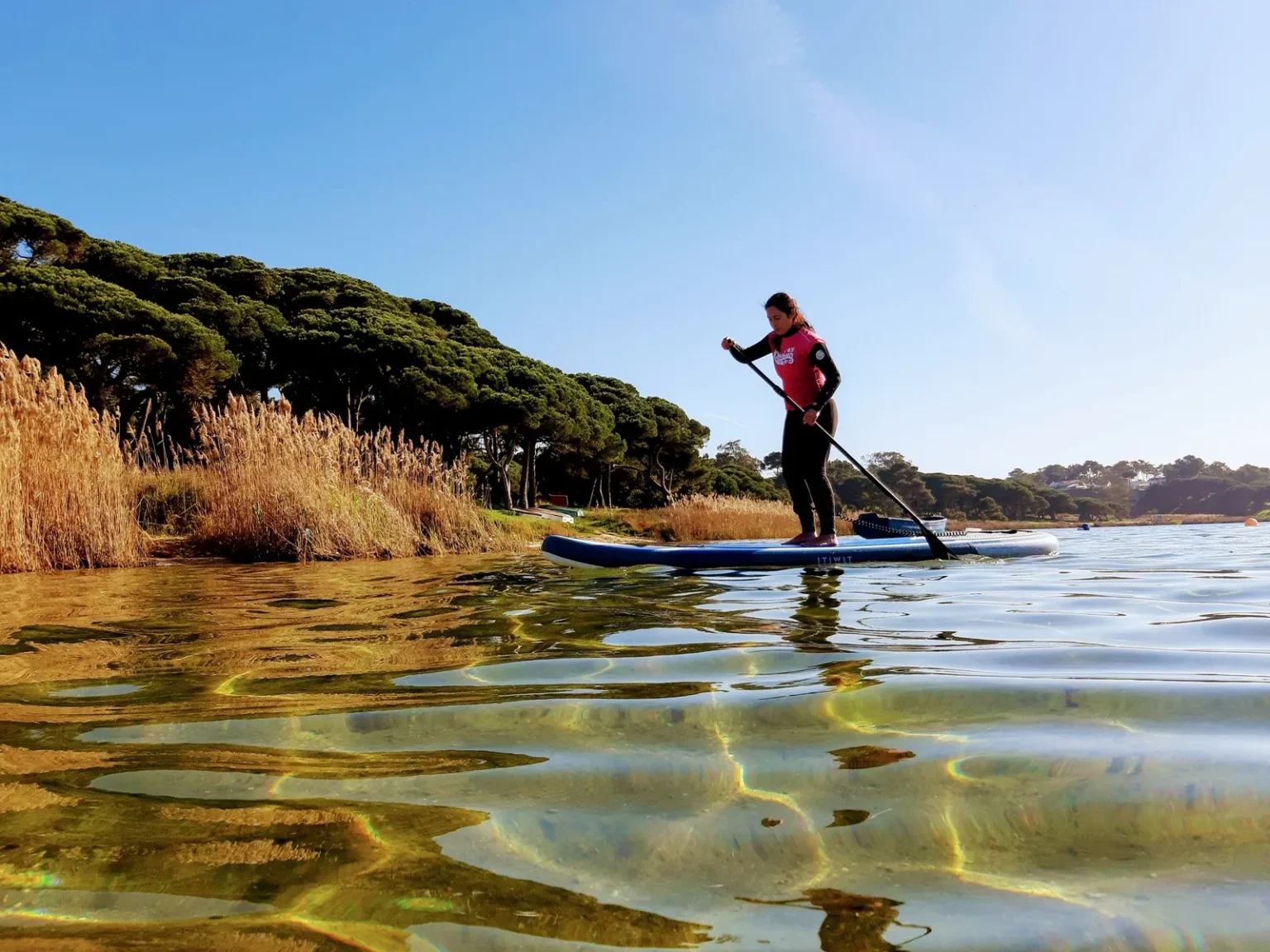 Przygoda ze stand up paddle w Lizbonie
