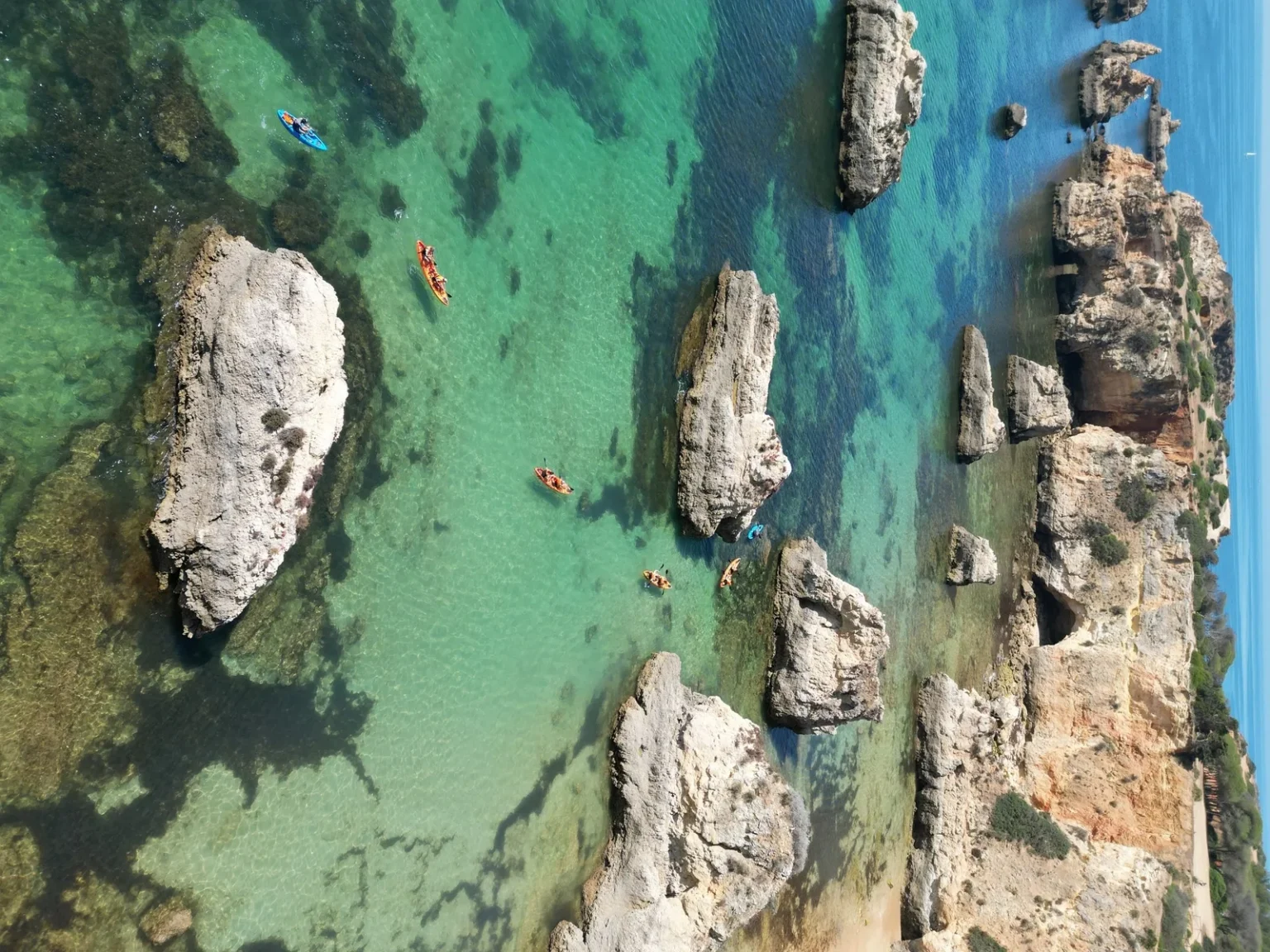 Kayak Portimão Cave & Cliffs Tour