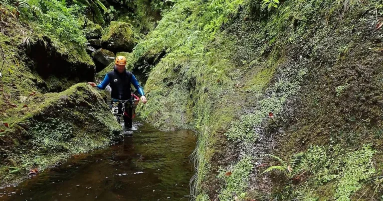 Canyoning in Ribeira do Vimieiro