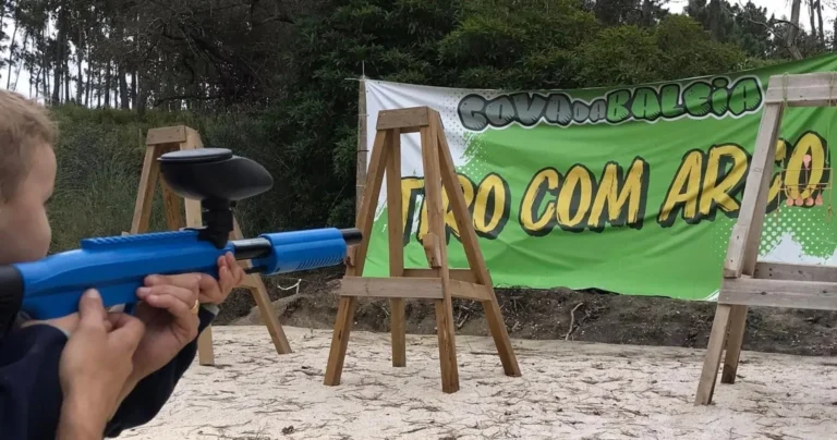 Tiro com Marcador de Paintball