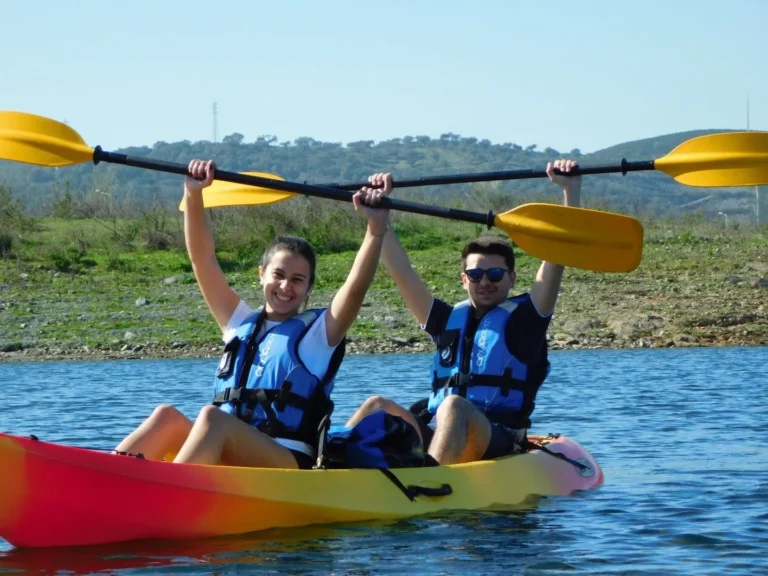 Canoagem no Lago Alqueva