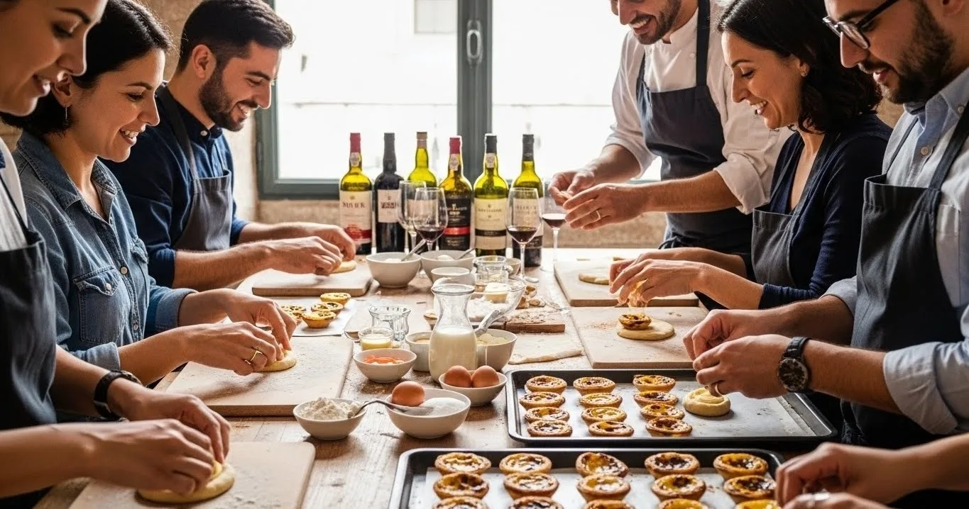 Pastel de nata & portvin – matlagningskurs i Lagos