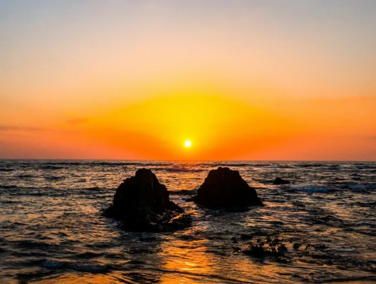 Pôr do sol mágico em Benagil