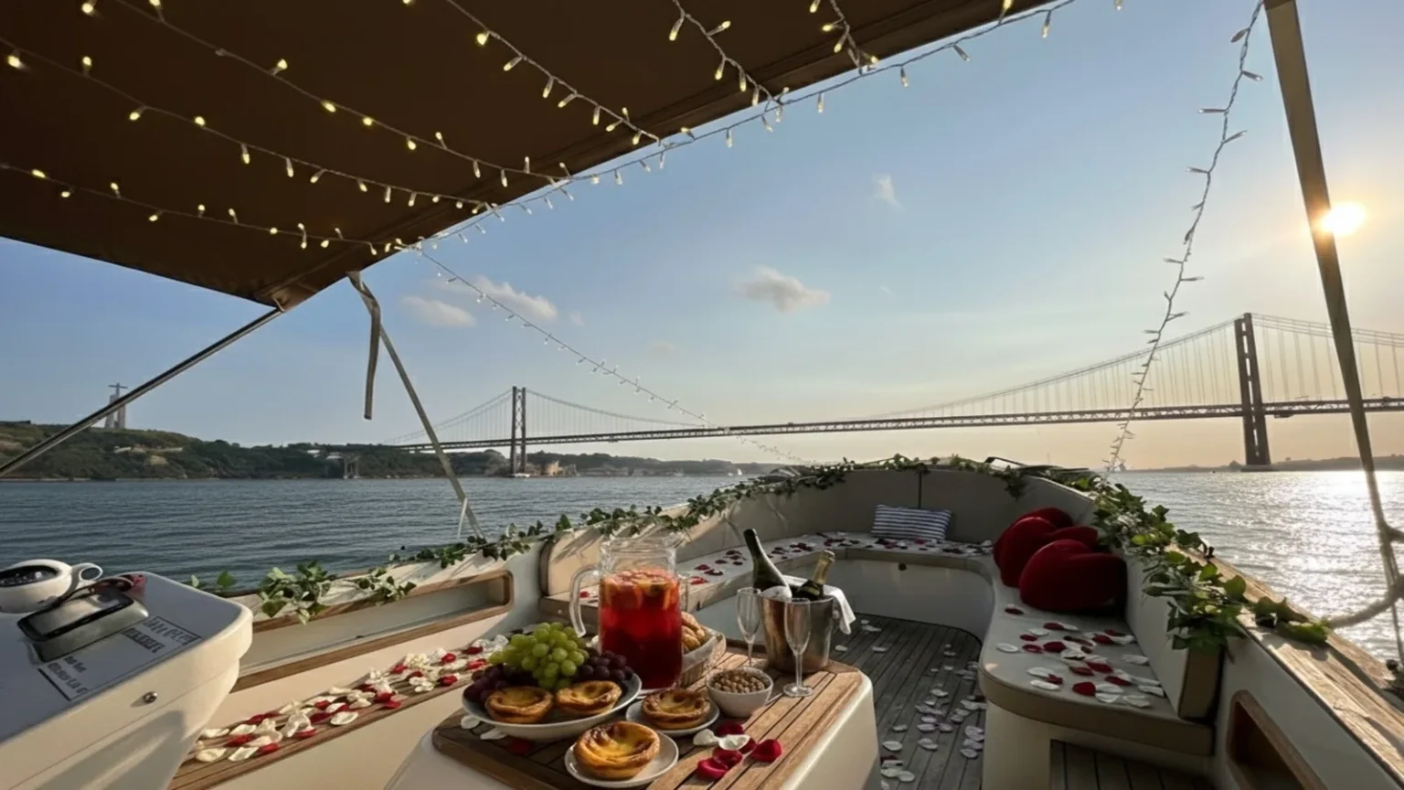 ❤️Romantic Sunset Tour– Sparkling Wine & Golden Views