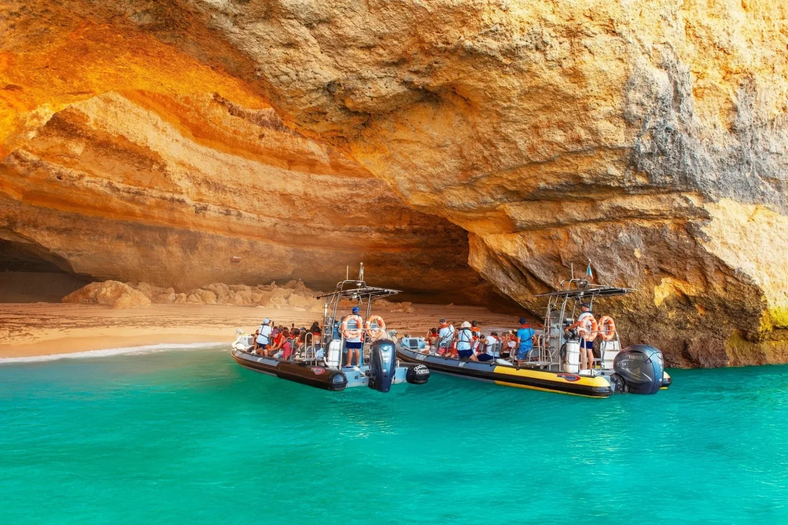 Portimão: Benagil Full Caves + Meal @ Allgarbe, a Local Gem