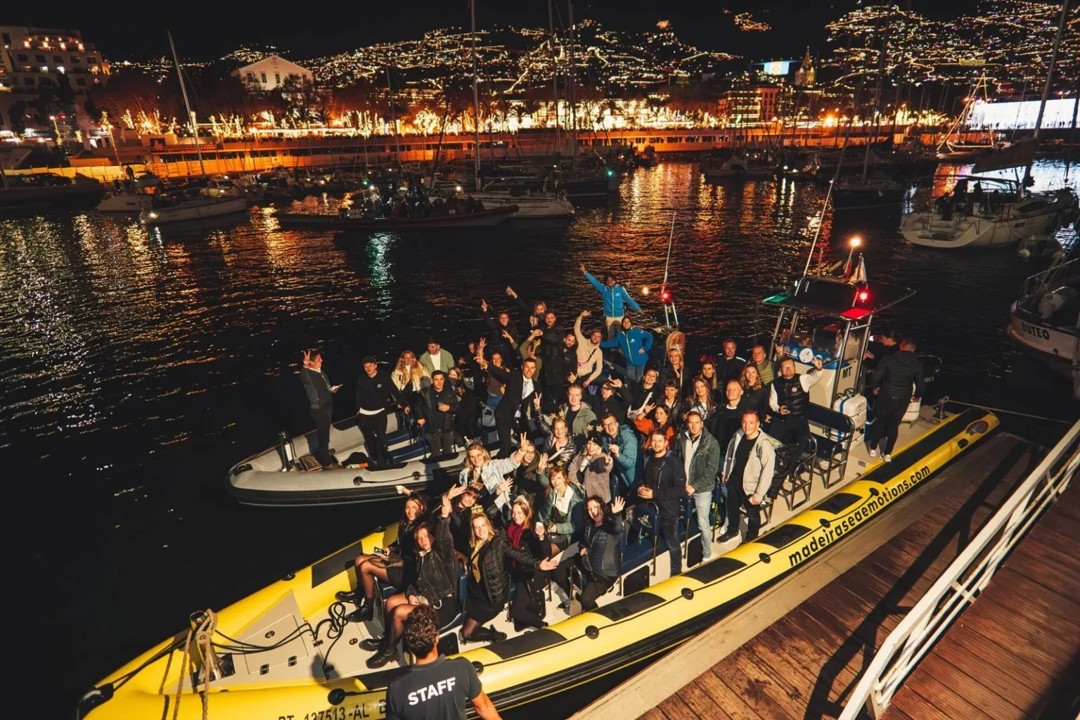 Expérience feux d’artifice du Nouvel An dans la baie de Funchal