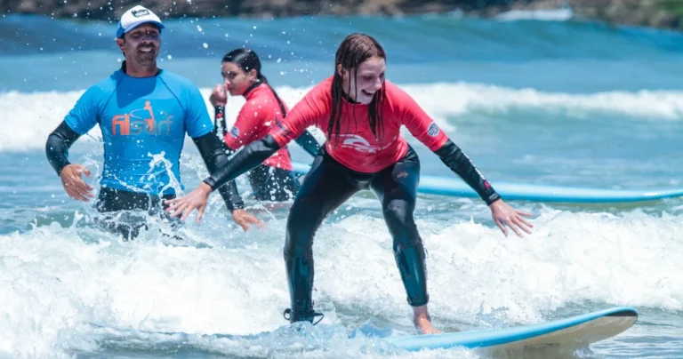 Group Surf Lessons in The Algarve