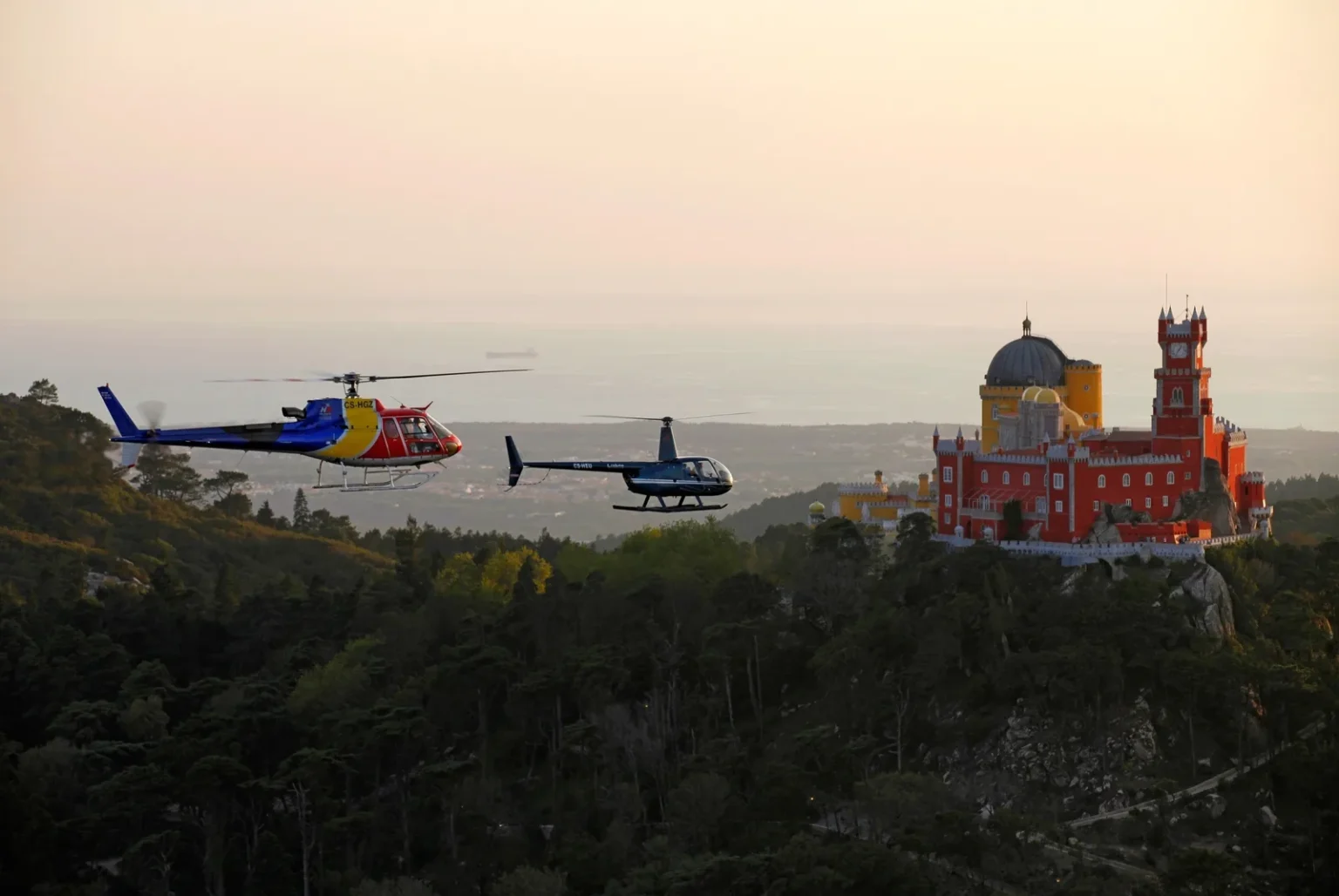Heliporto Algés – Comporta – Heliporto de Algés