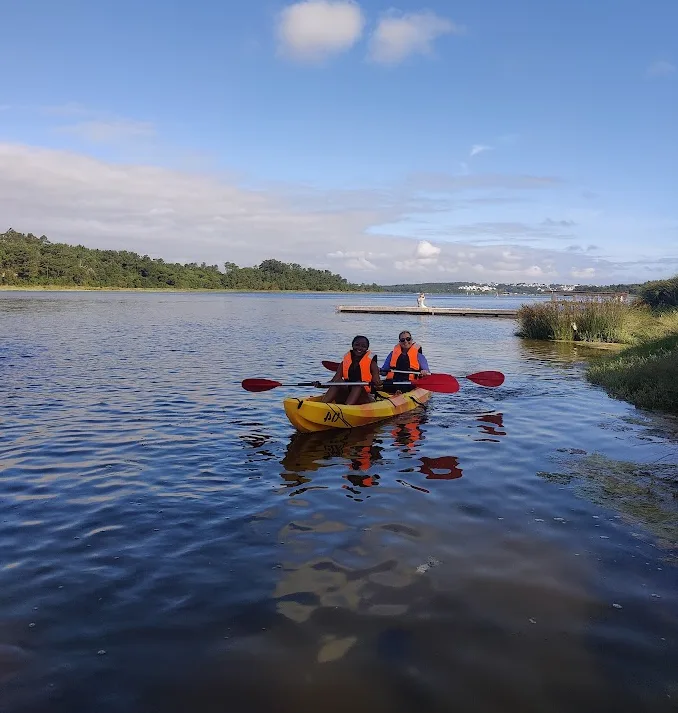 Kayak na Lagoa de Óbidos