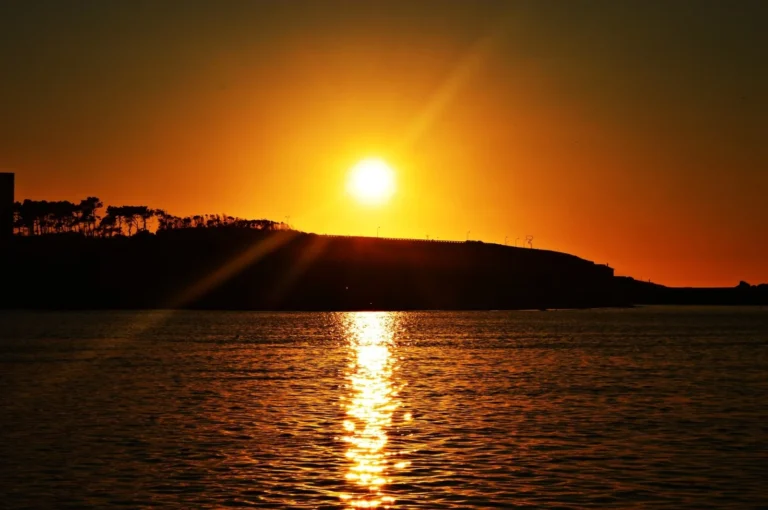 Sonnenuntergangs-Feier - privat