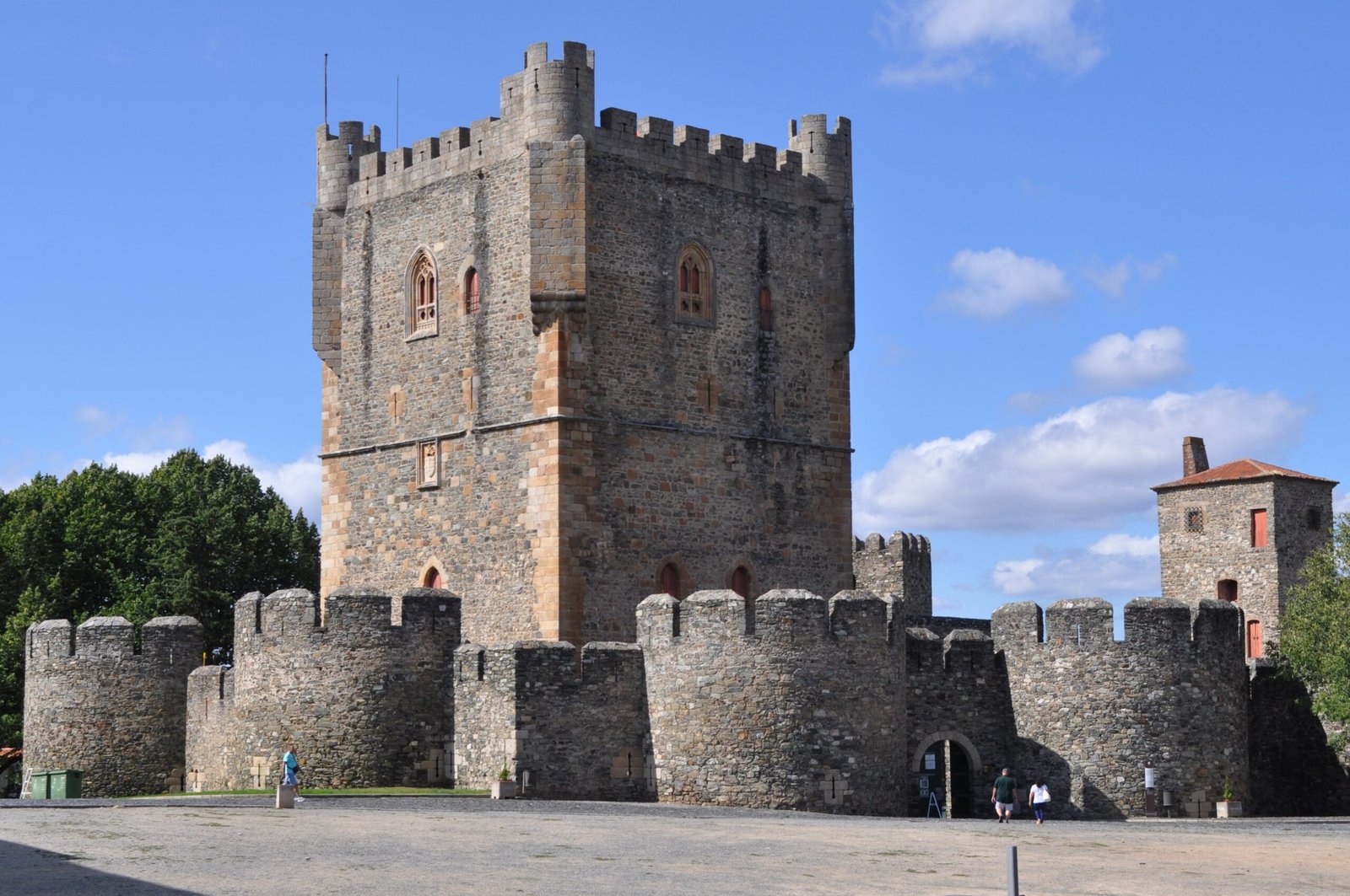 The castle of Bragança
