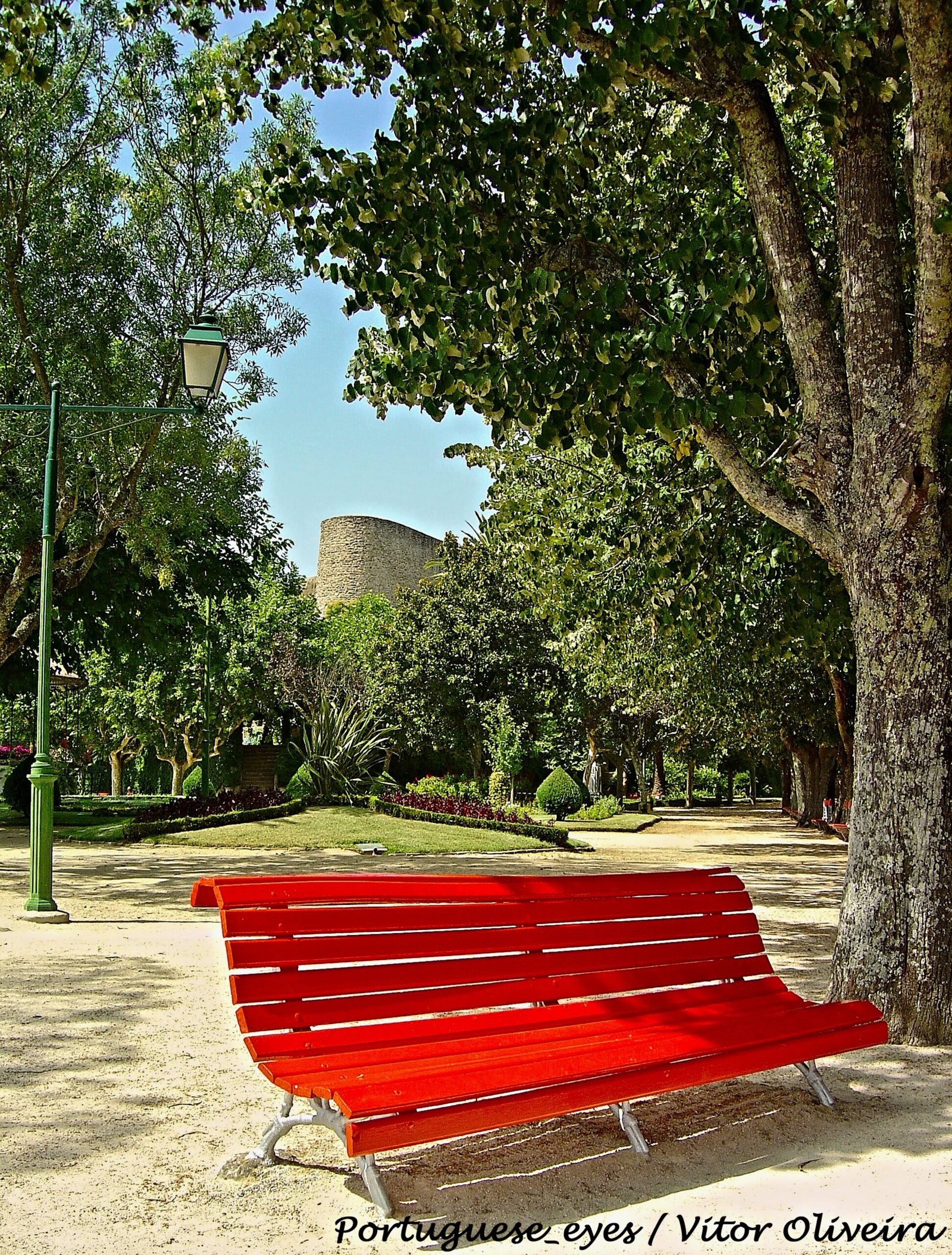 The castle of Abrantes above the Tagus