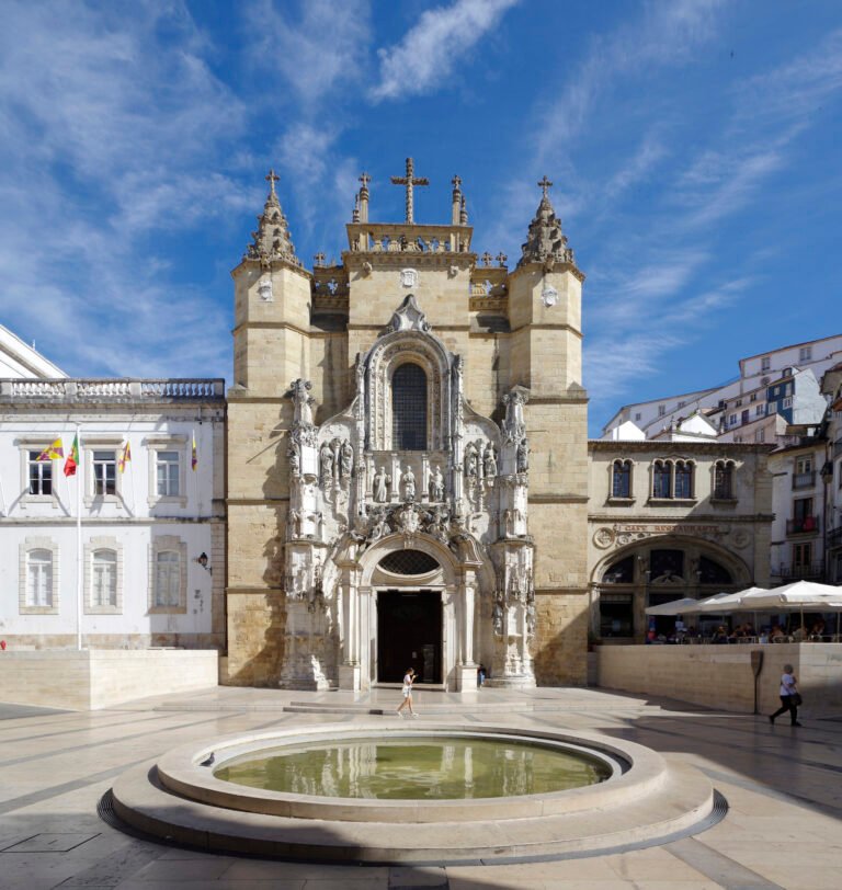 The Church of Santa Cruz in Coimbra