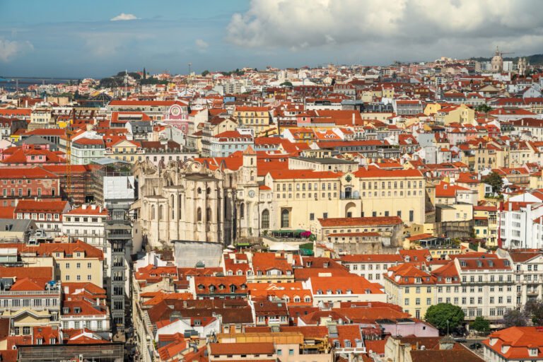 The ruins of the Convento do Carmo in Lisbon