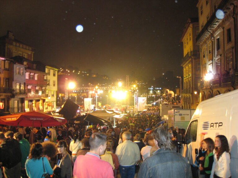 The São João festival in Porto