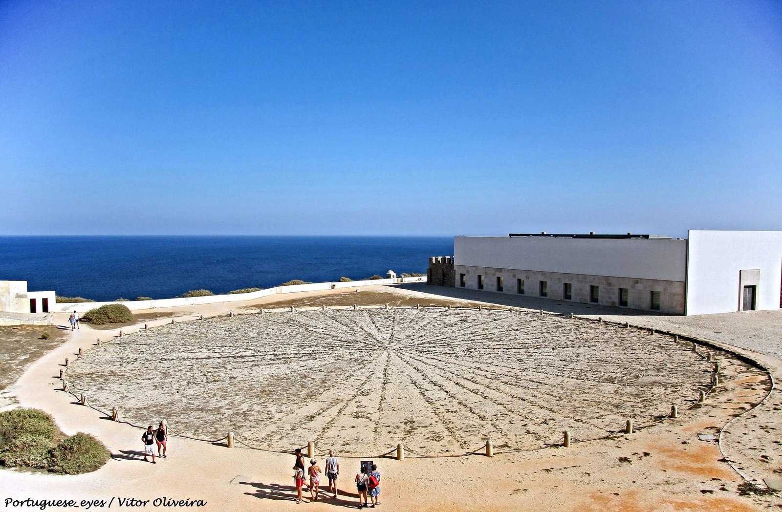 The Fortress of Sagres on the cliff