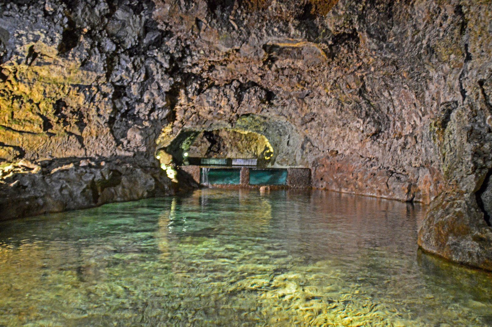Inside the volcanic caves of São Vicente