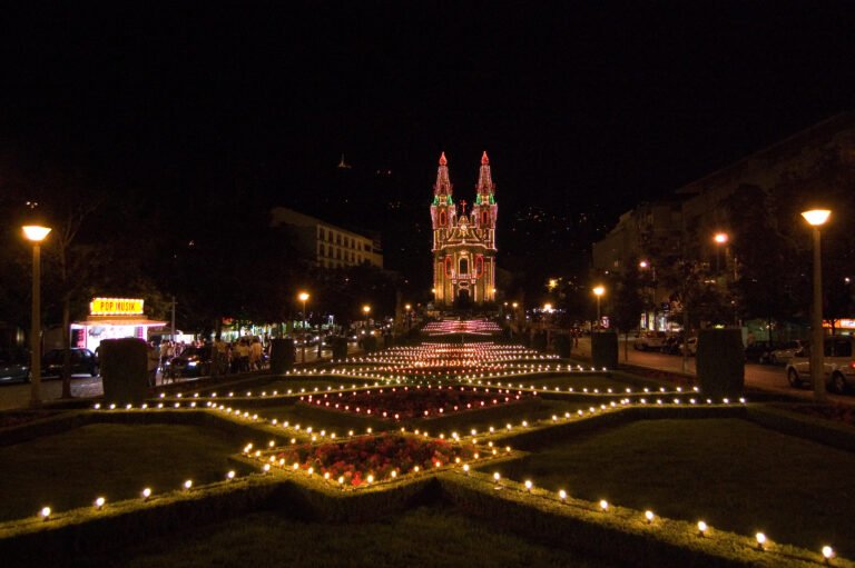 The Gualterianas festival at the Campo da Feira