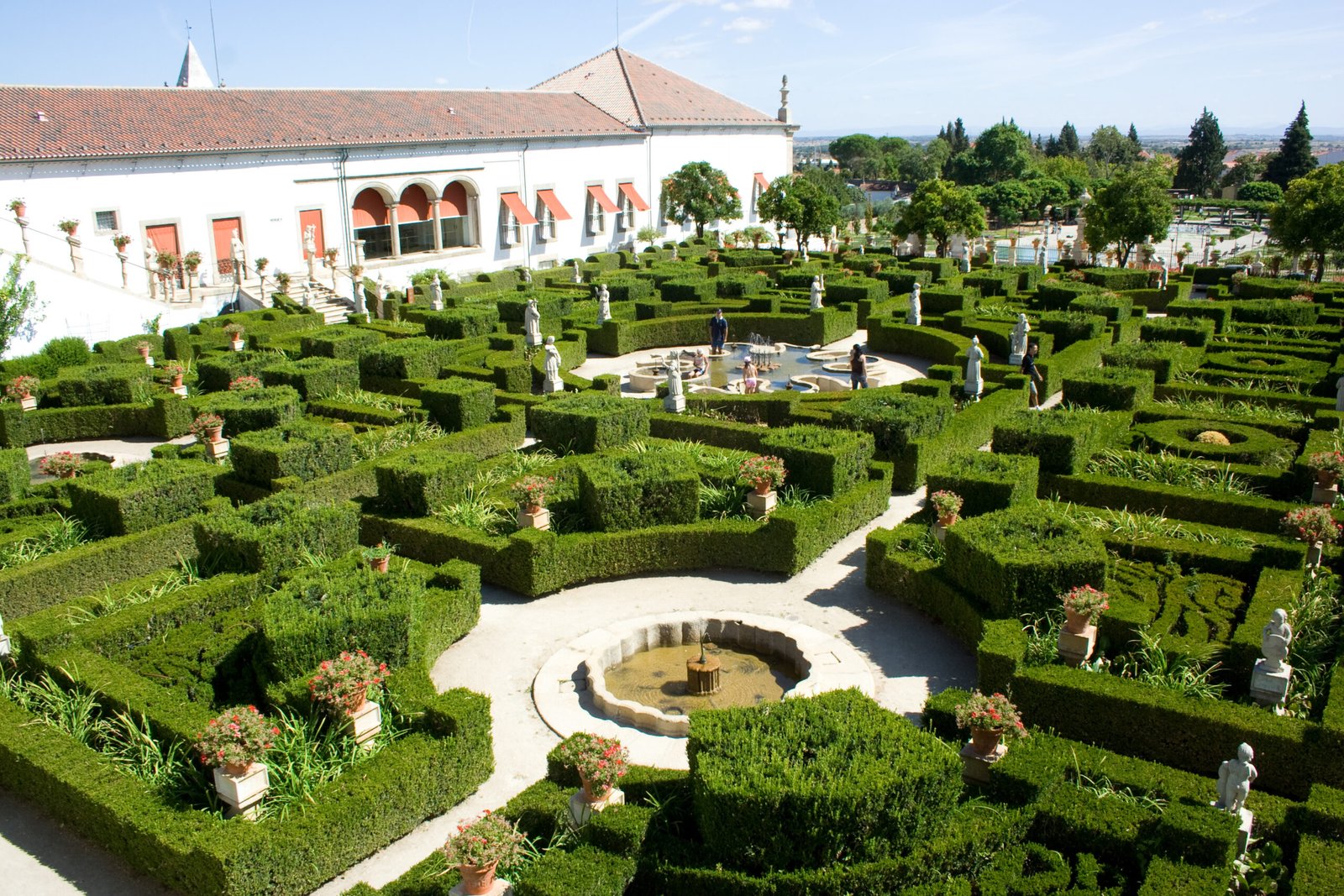 The Jardim do Paço Episcopal in Castelo Branco