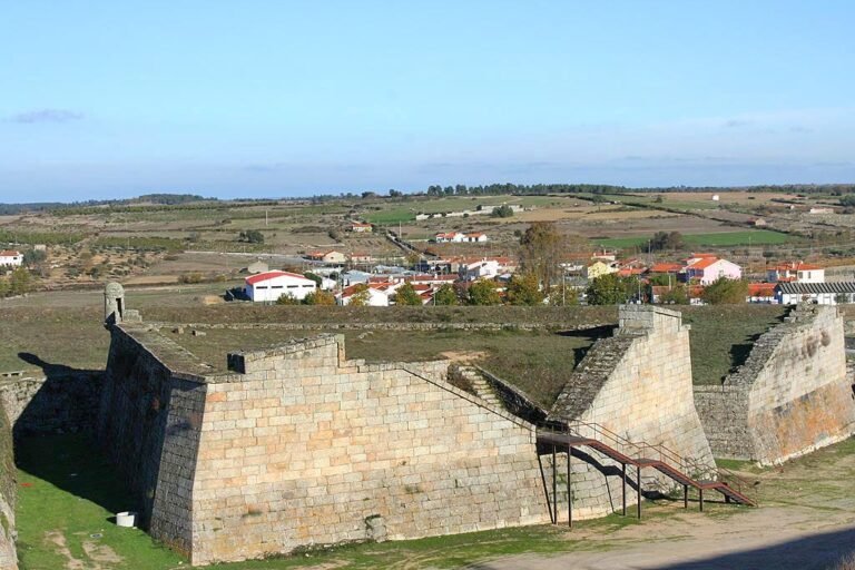 The walls of the fortress of Almeida