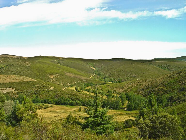 Landscape in the Montesinho Natural Park