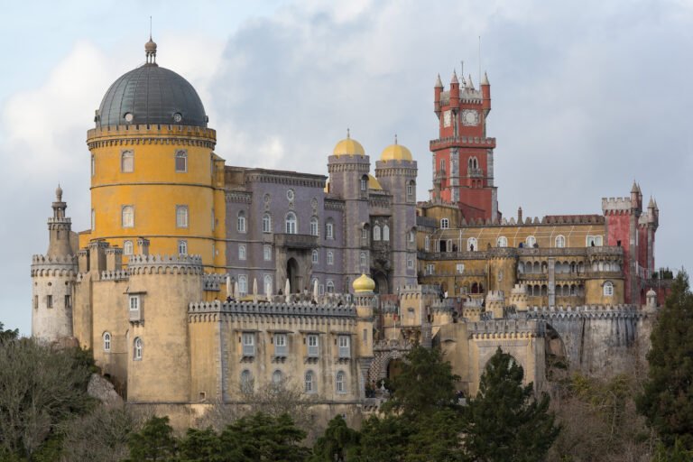 The Pena Palace above Sintra